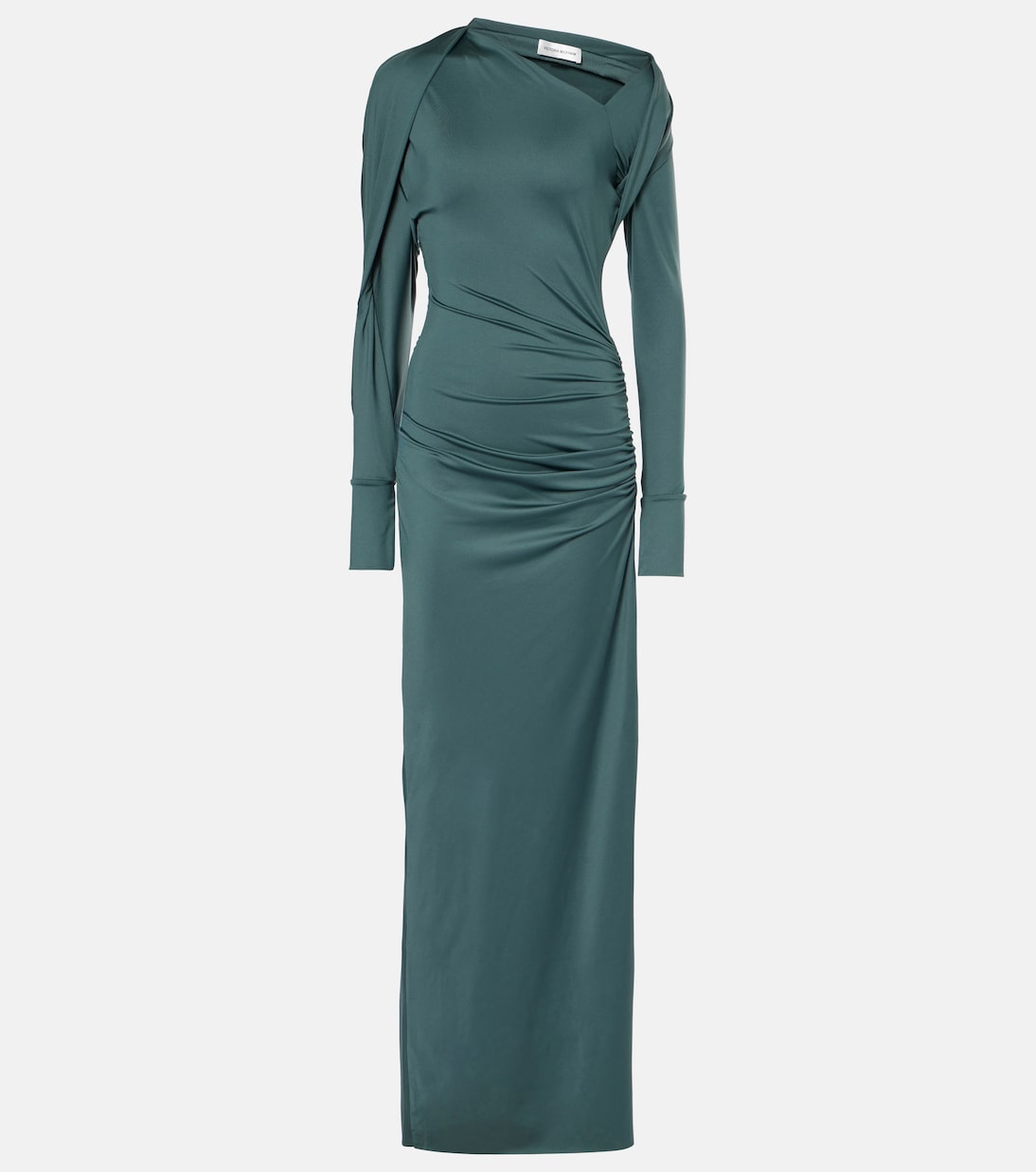 Abito lungo asimmetrico | Victoria Beckham