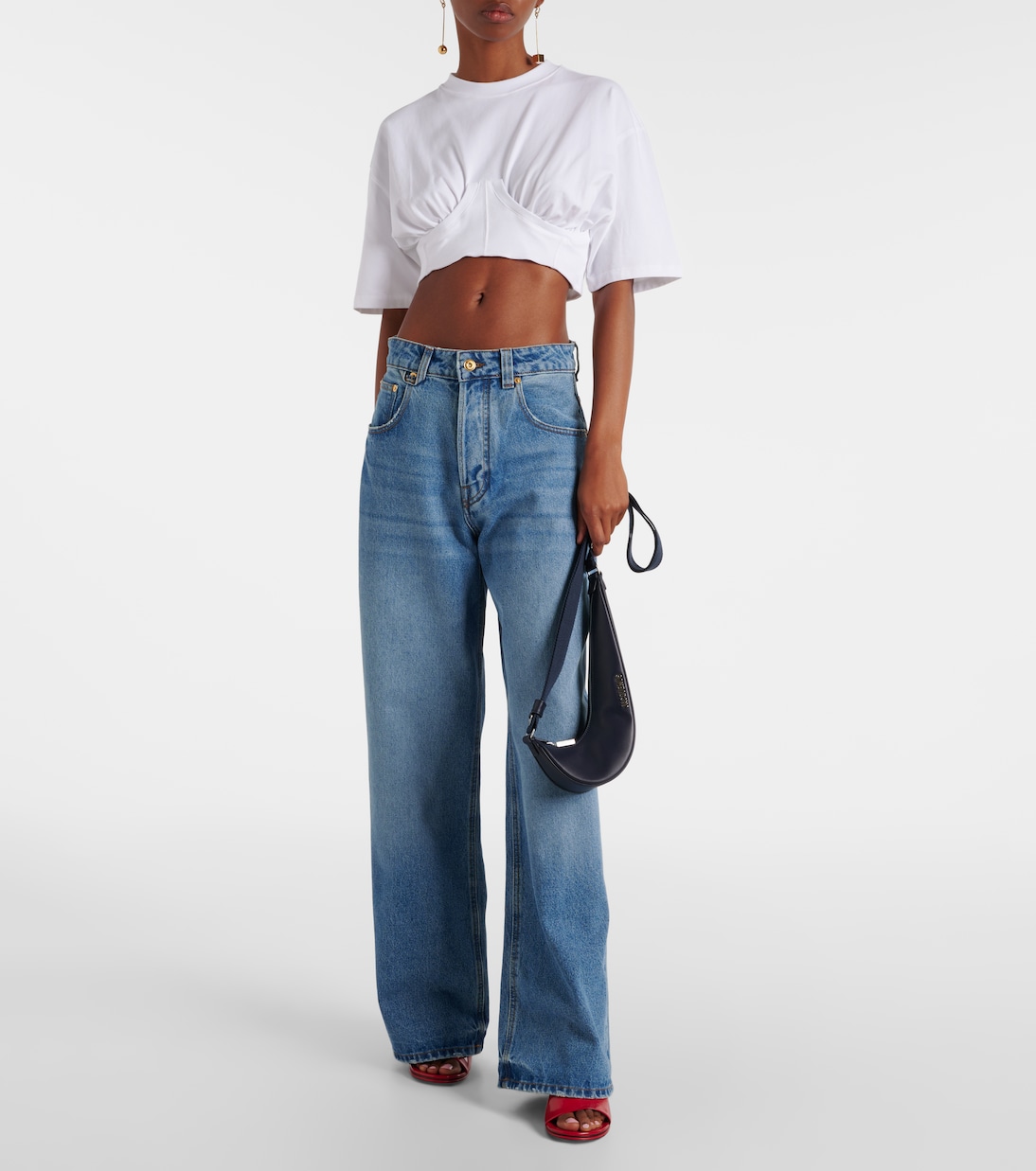 x Jacquemus – Sac Le Swoosh en cuir | Nike