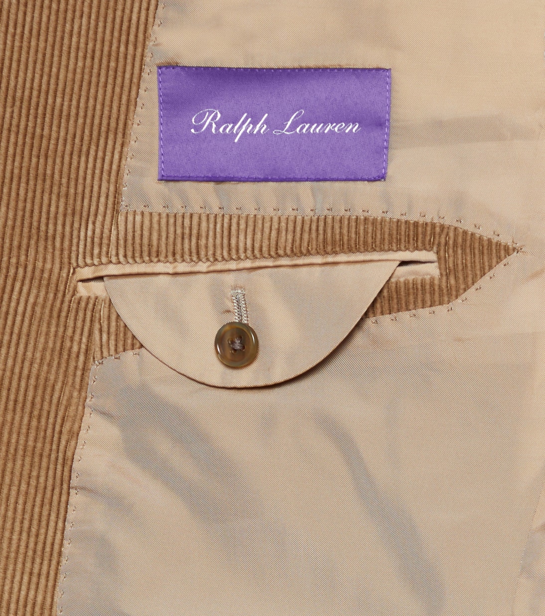 Blazer Kent de pana algodón y cachemir | Ralph Lauren Purple Label