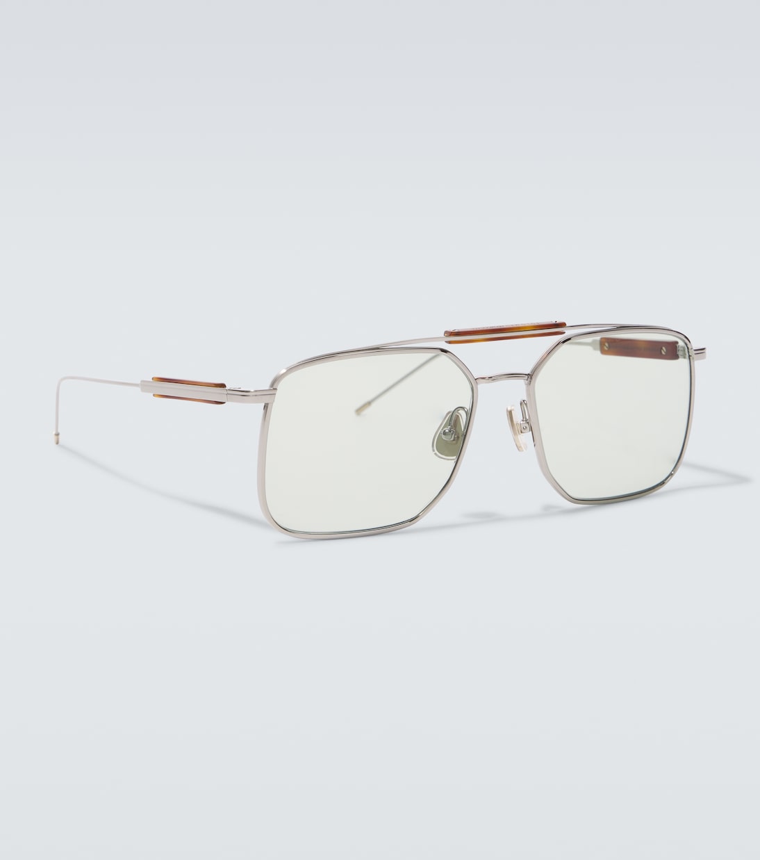 Occhiali da sole aviator Sartorial Sunset | Brunello Cucinelli
