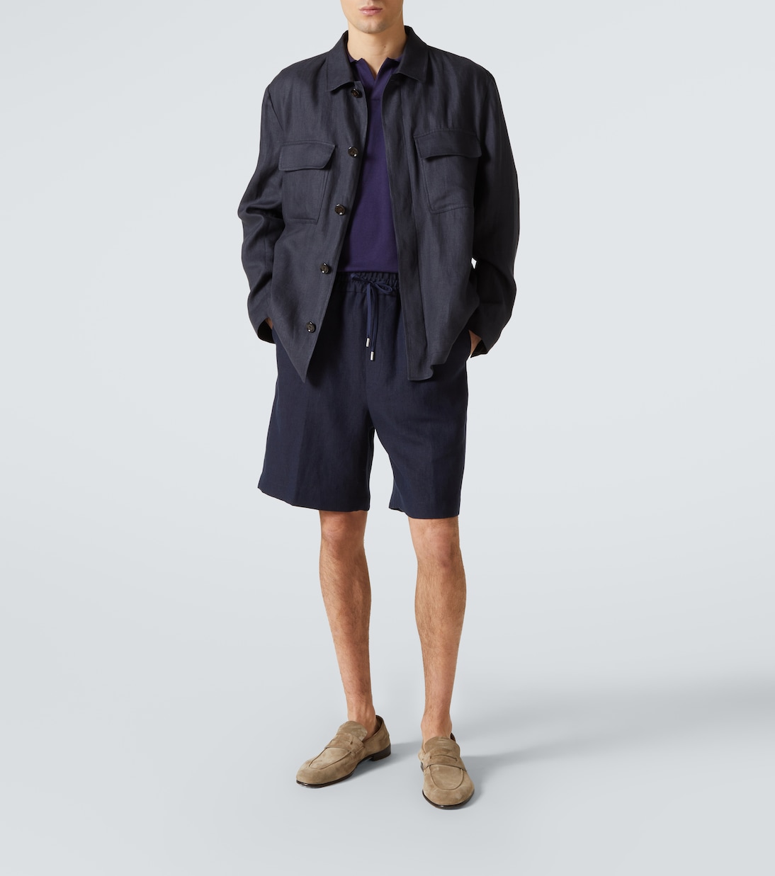 Shorts aus Leinen | Lardini