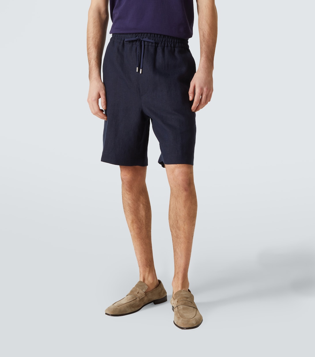 Shorts aus Leinen | Lardini