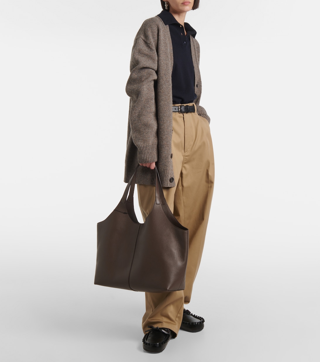 Borsa Cabas Supple XL in pelle | Aesther Ekme