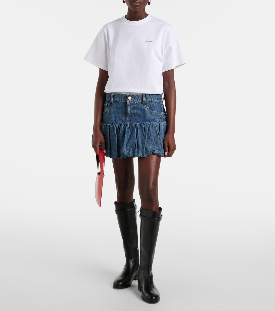 Body in cotone con logo | Coperni