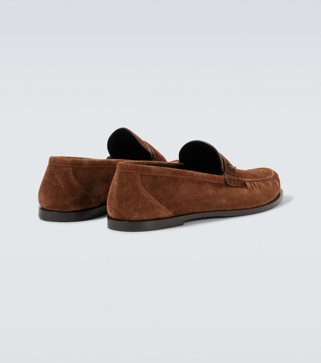 Laurent suede penny loafers | Saint Laurent