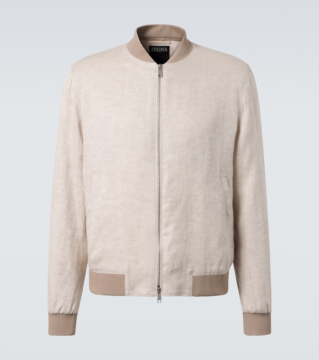 Veste bomber en lin | Zegna