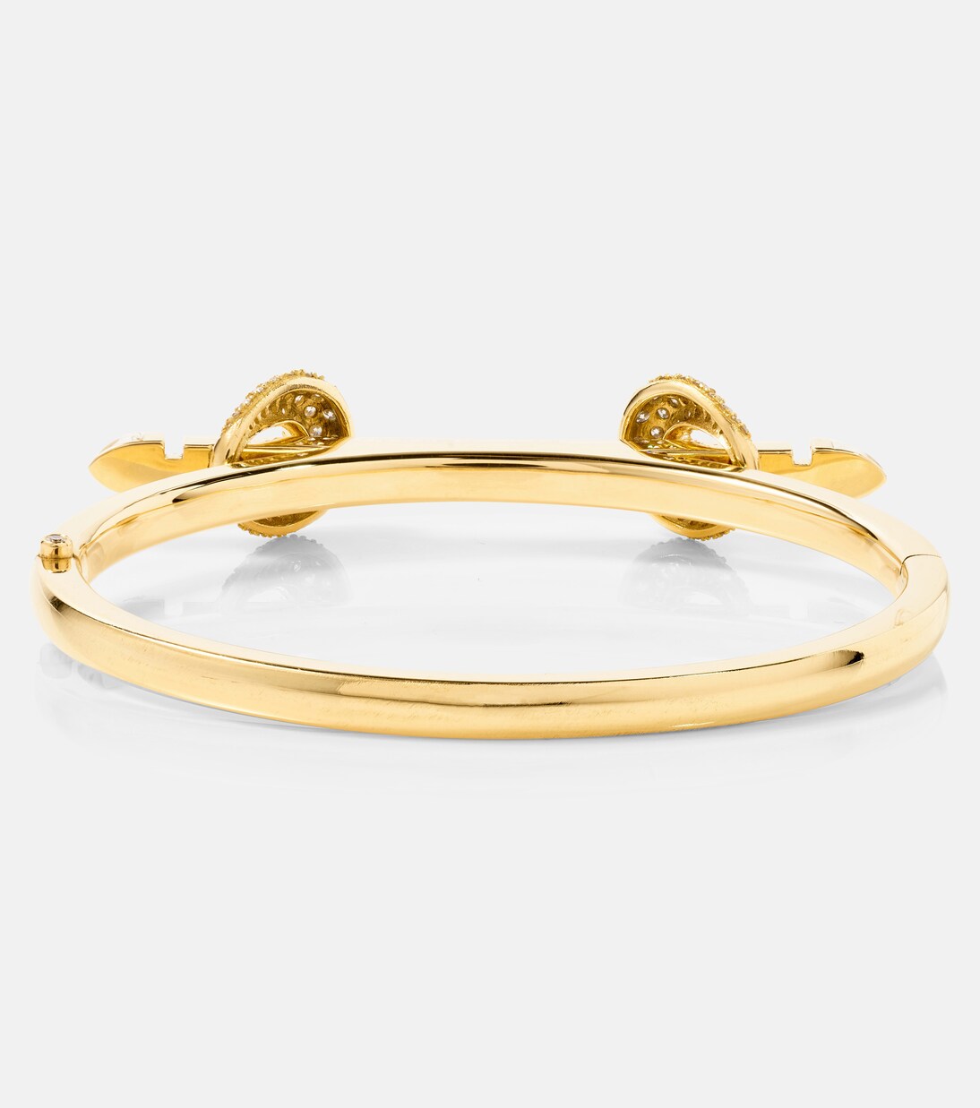Bracciale in oro 18kt con diamanti e icona Chakra Ananya, design moderno per giovani