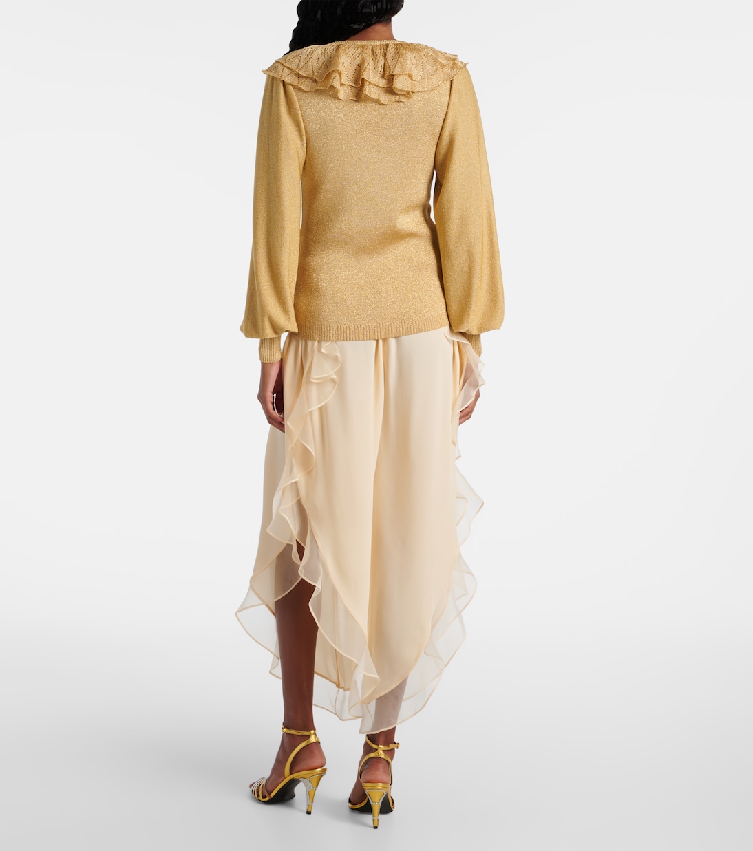 Pullover con lamé | Valentino