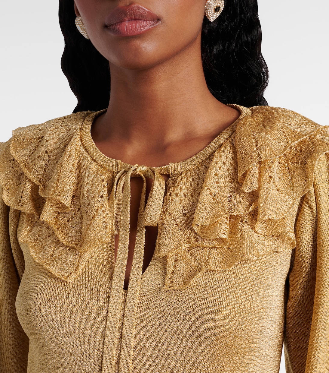 Pullover con lamé | Valentino