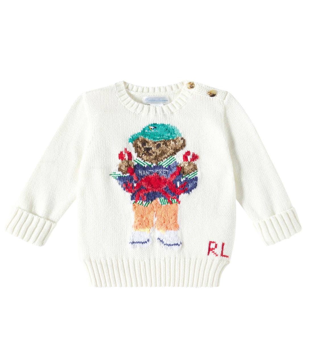 Bébé – Pull Polo Bear en coton | Polo Ralph Lauren Kids