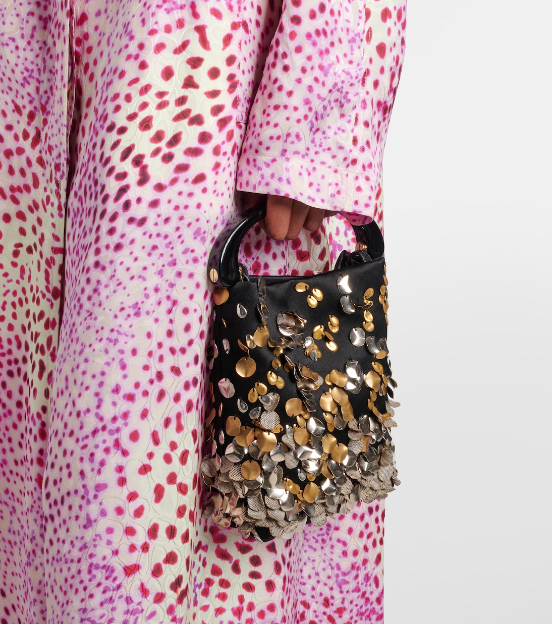 Printed jacquard coat | Dries Van Noten