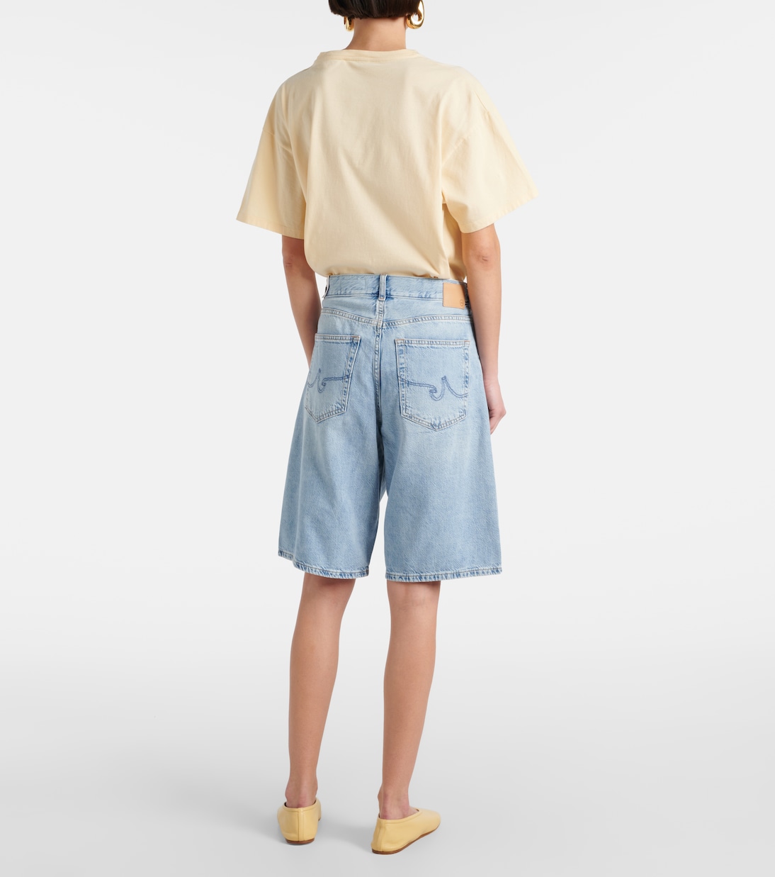 Bermuda di jeans Thalia a vita media | AG Jeans
