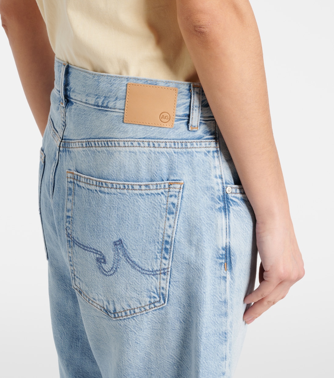 Bermuda di jeans Thalia a vita media | AG Jeans