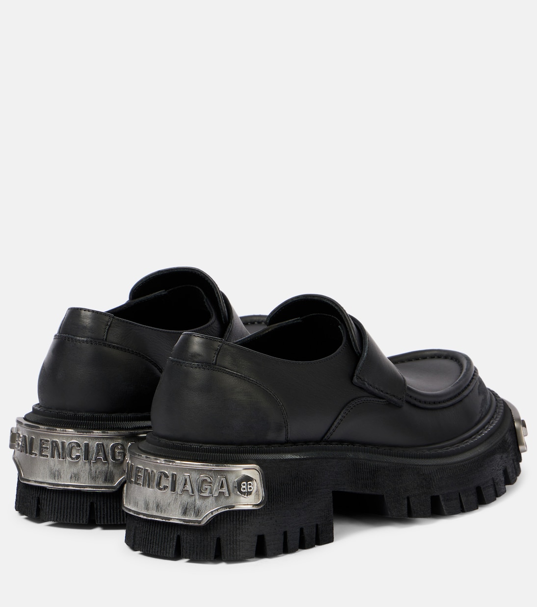 Mocassins Tractor en cuir | Balenciaga