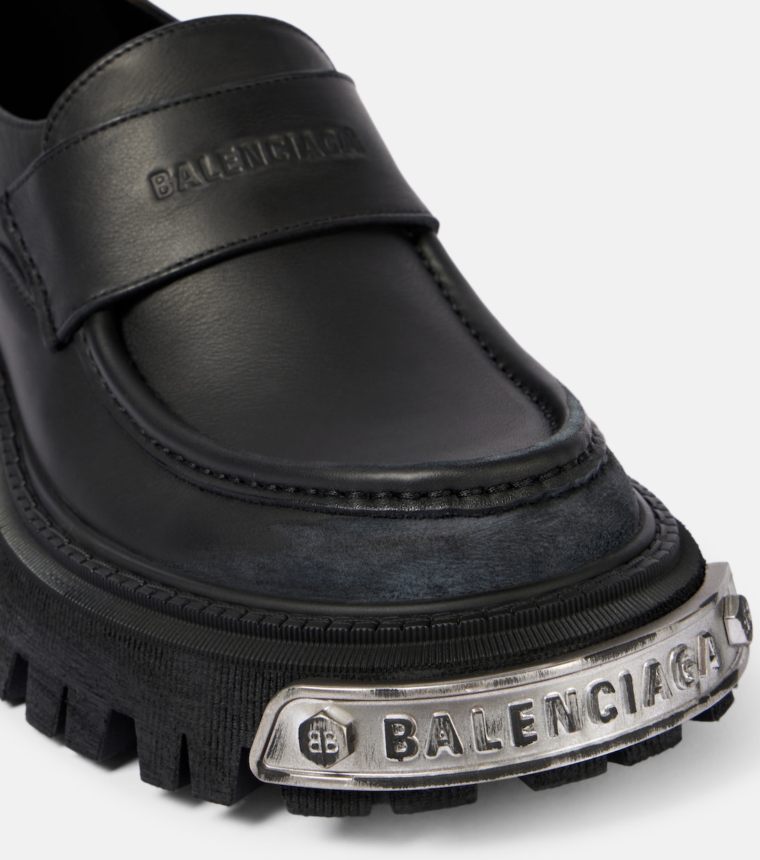 Mocassins Tractor en cuir | Balenciaga