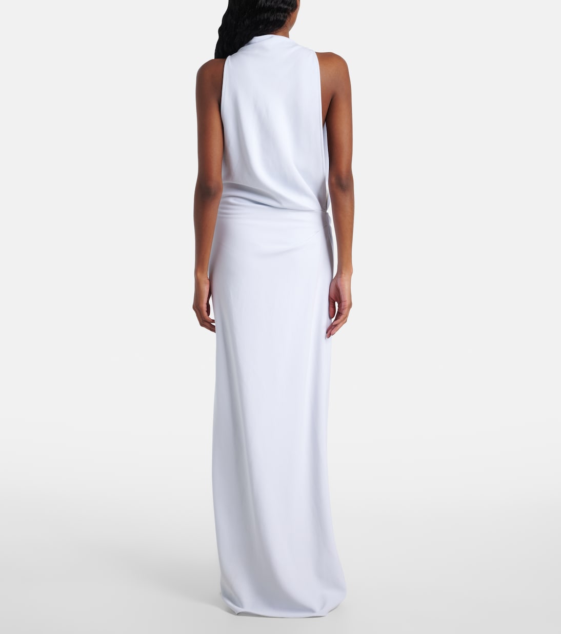 Devyn crêpe draped maxi dress | Proenza Schouler