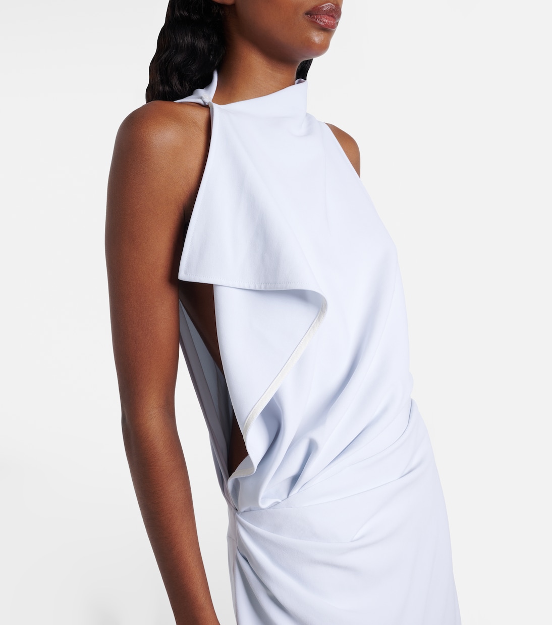 Devyn crêpe draped maxi dress | Proenza Schouler