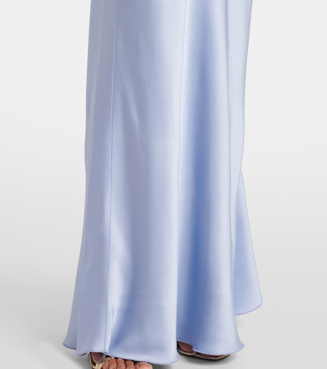 Robe aus Satin | Victoria Beckham