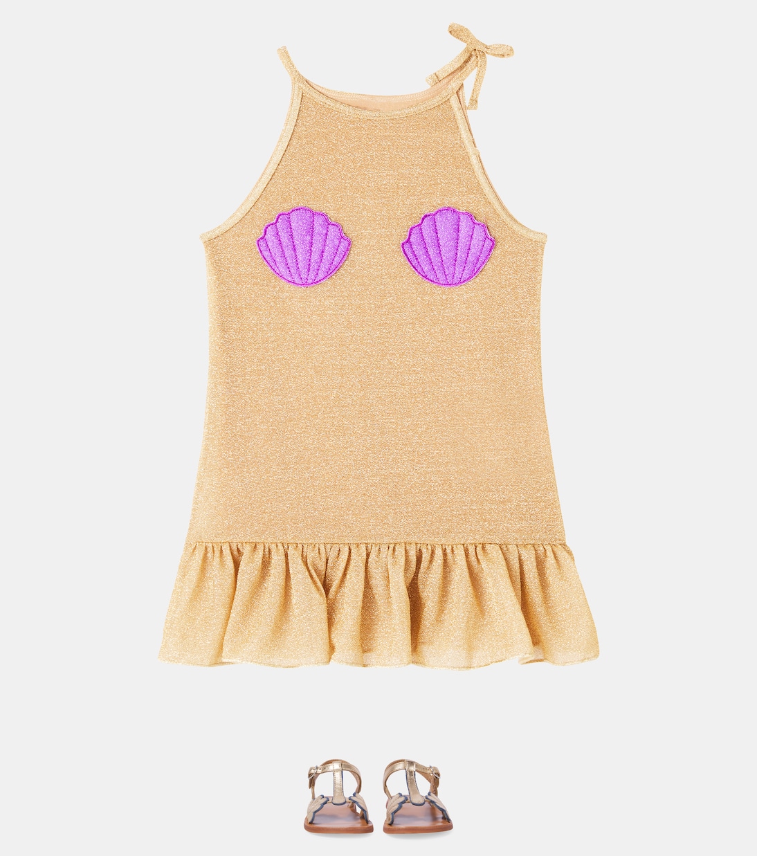 Lumière ruffled dress | Oséree Kids