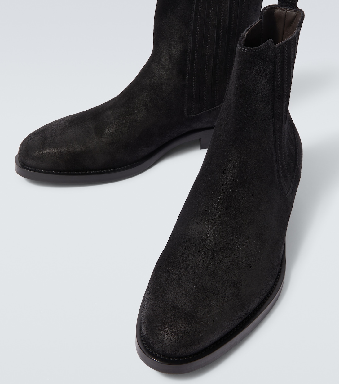 Stivaletti Chelsea in suede | Brunello Cucinelli