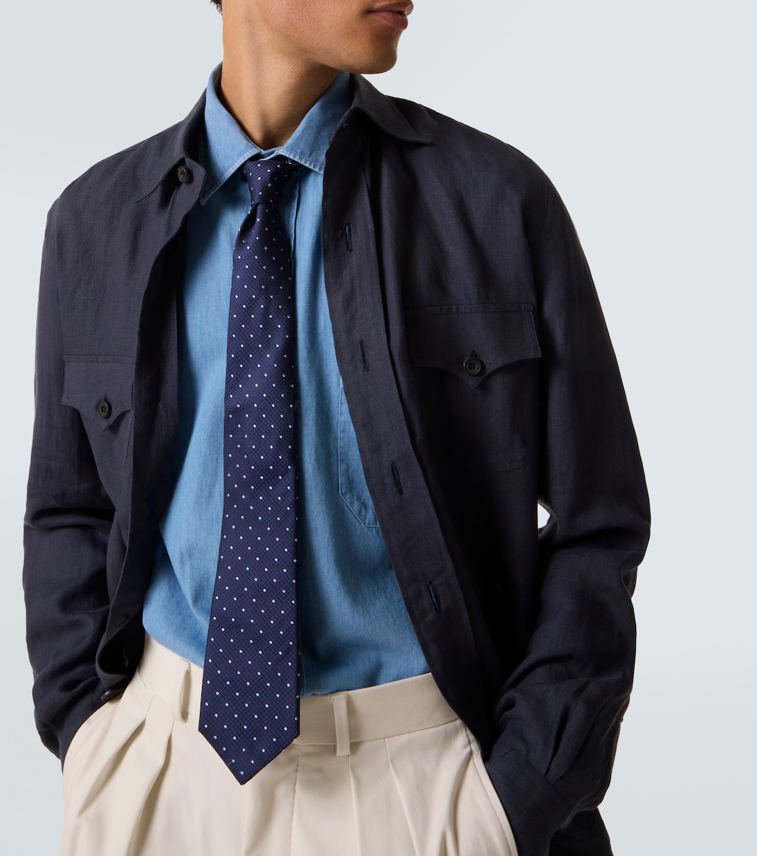 Chemise en jean | Rubinacci