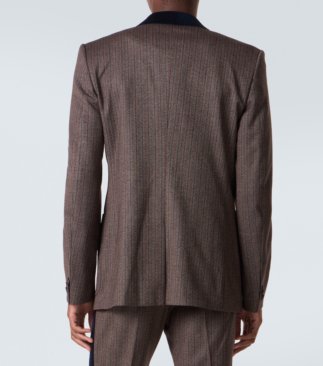Alto pinstripe wool-blend blazer | Wales Bonner