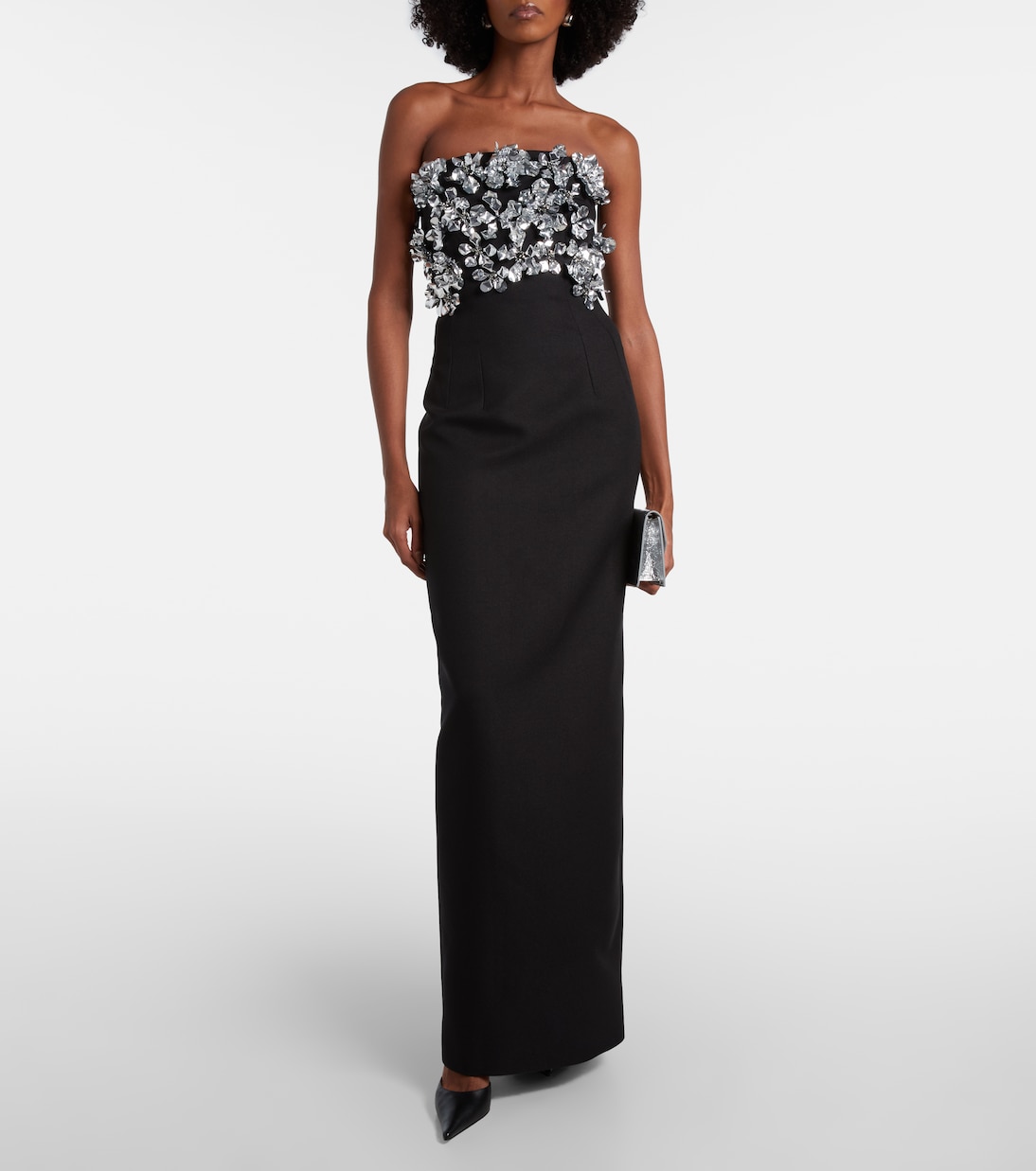 Laelia floral embellished gown | Emilia Wickstead