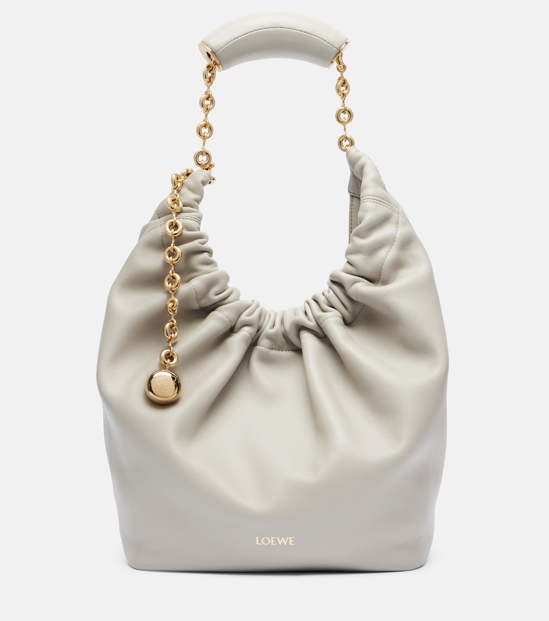 Schultertasche Squeeze Small aus Leder | Loewe