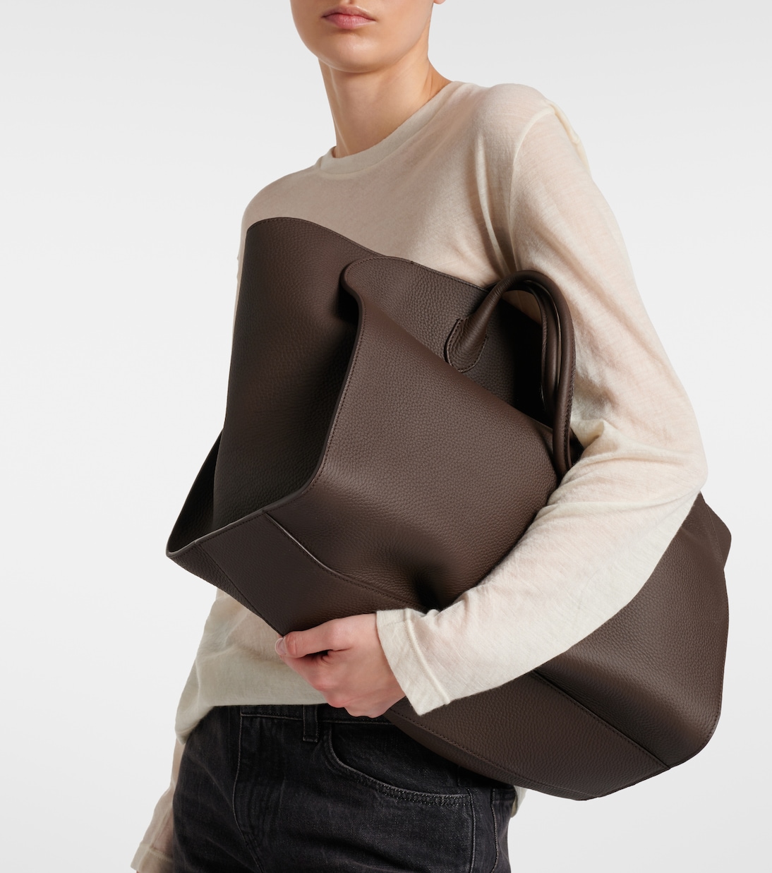 Borsa Marlo 17 in pelle | The Row