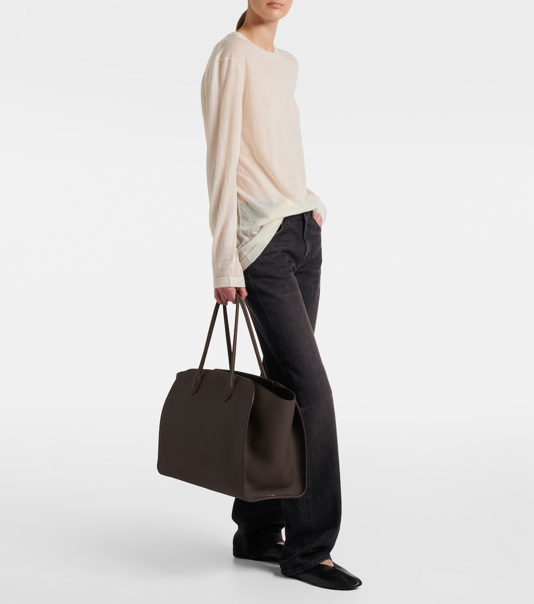 Borsa Marlo 17 in pelle | The Row