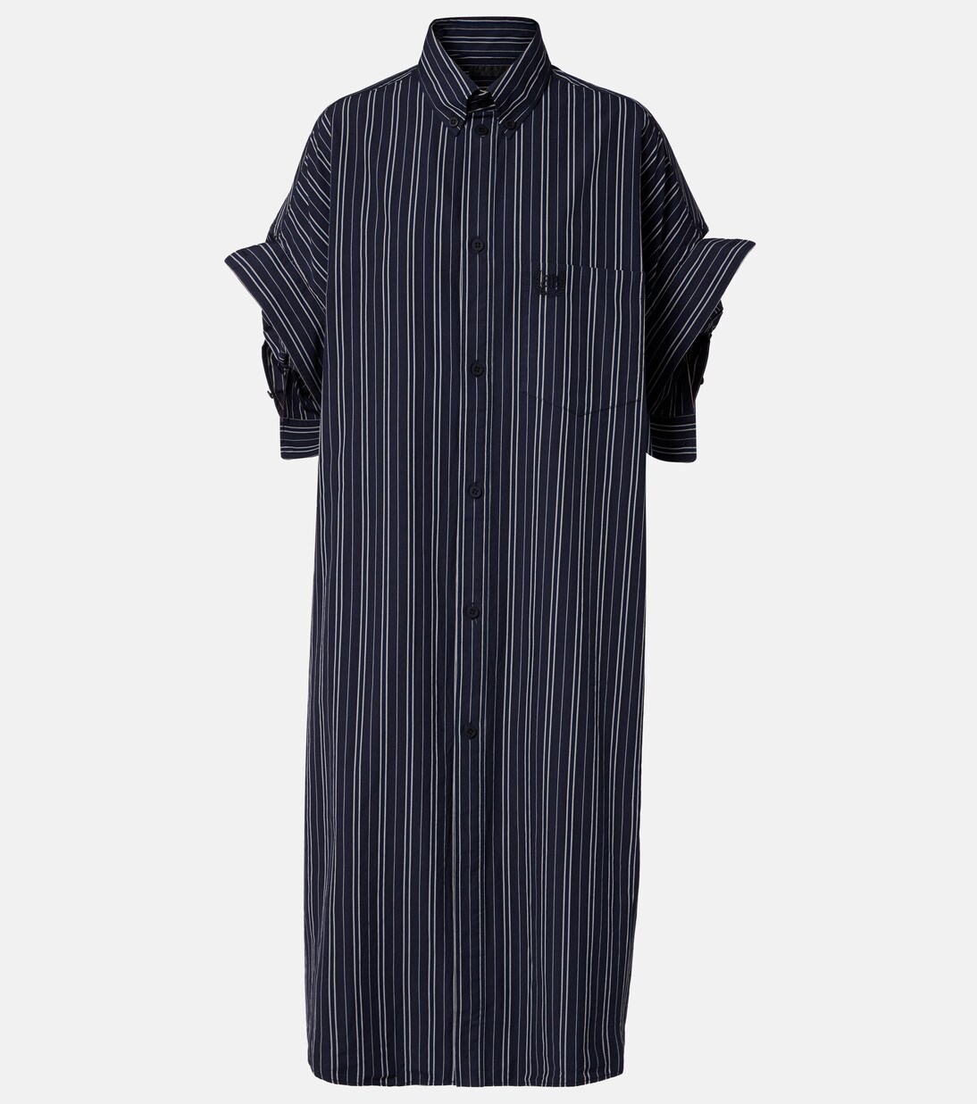Hemdblusenkleid aus Baumwolle | Balenciaga