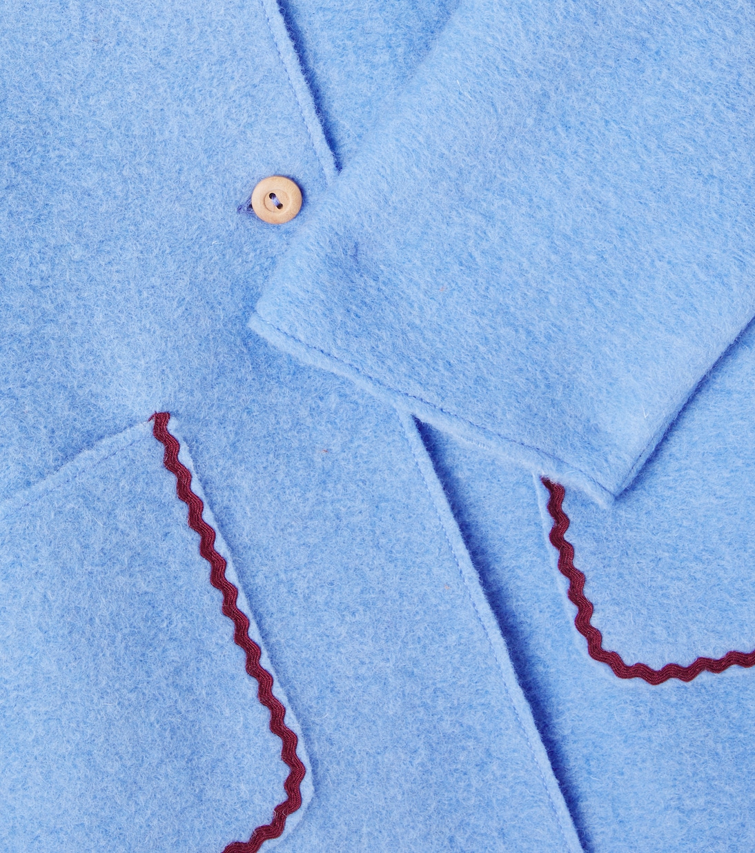 Henrietta wool-blend coat | La Coqueta