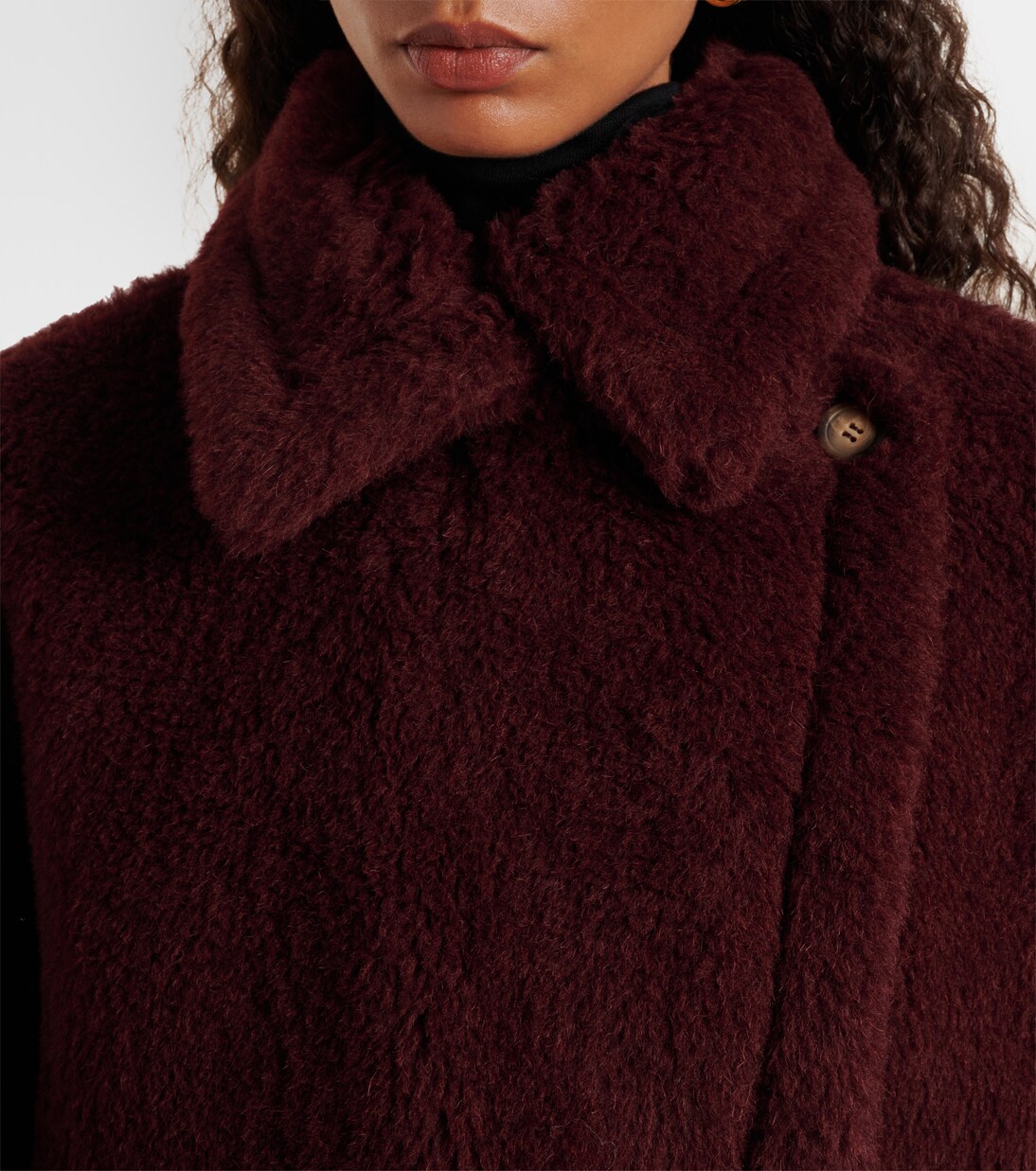 Capa Tebe en mezcla de alpaca y lana | Max Mara