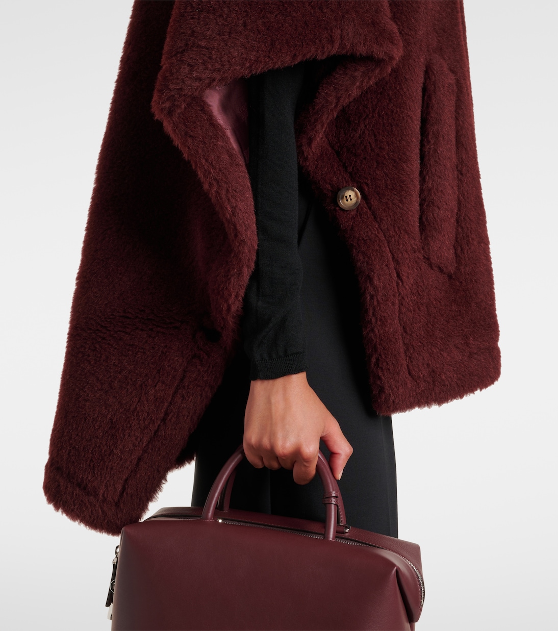 Capa Tebe en mezcla de alpaca y lana | Max Mara