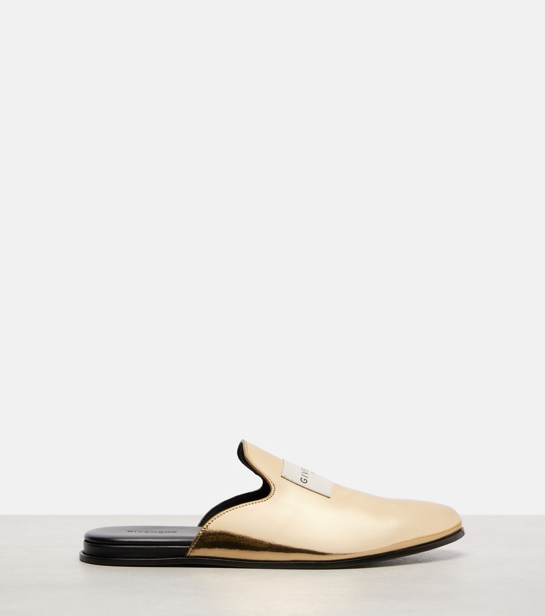 Logo mirrored leather mules | Givenchy