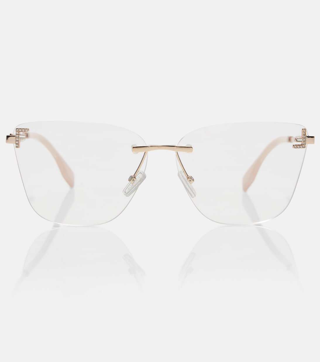 Lunettes Fendi First Crystal œil-de-chat | Fendi