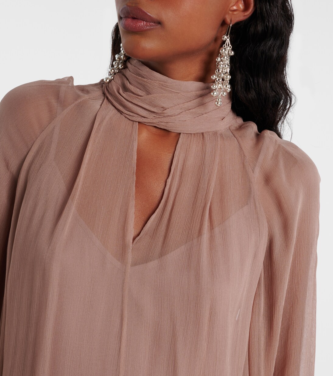 Esther chiffon minidress | Staud