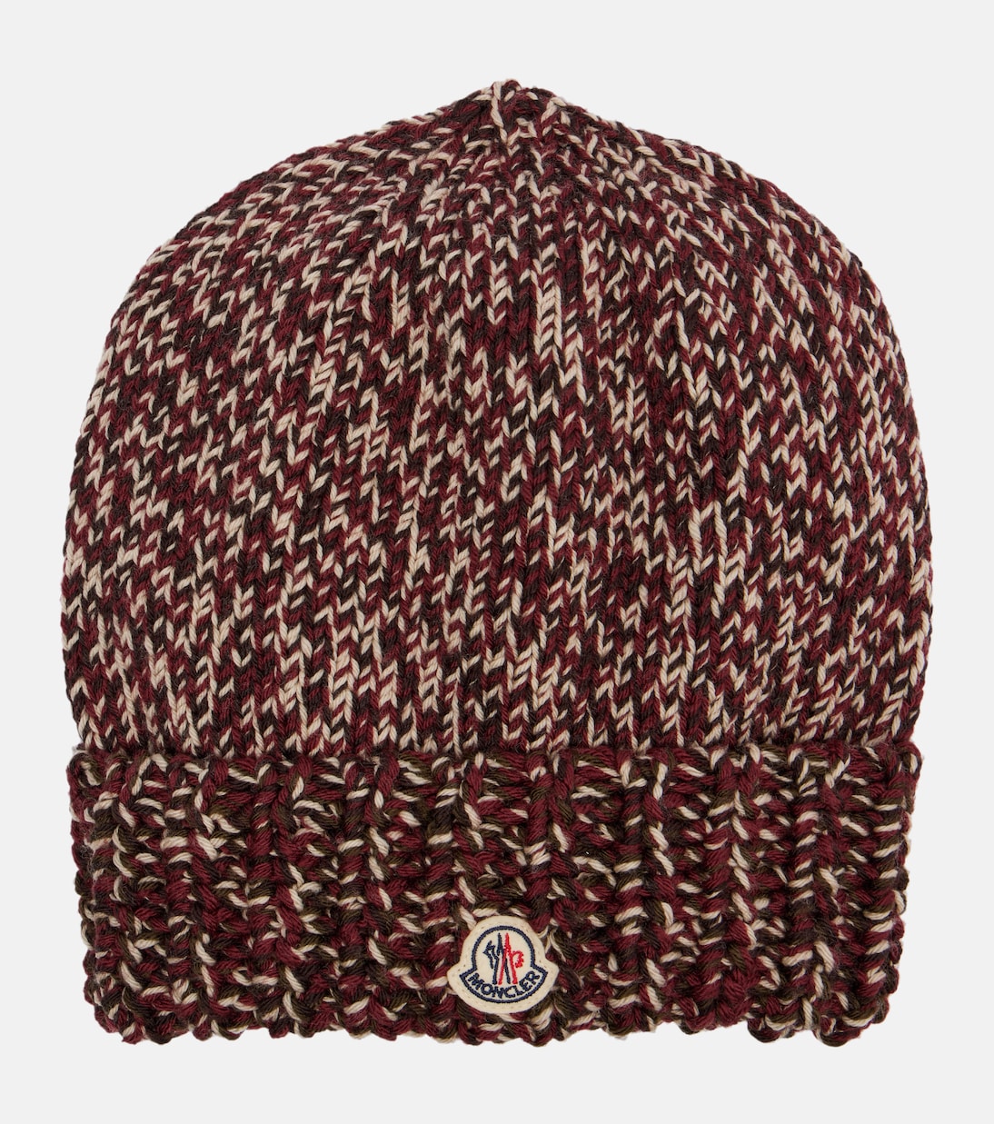 Mouliné wool-blend beanie | Moncler