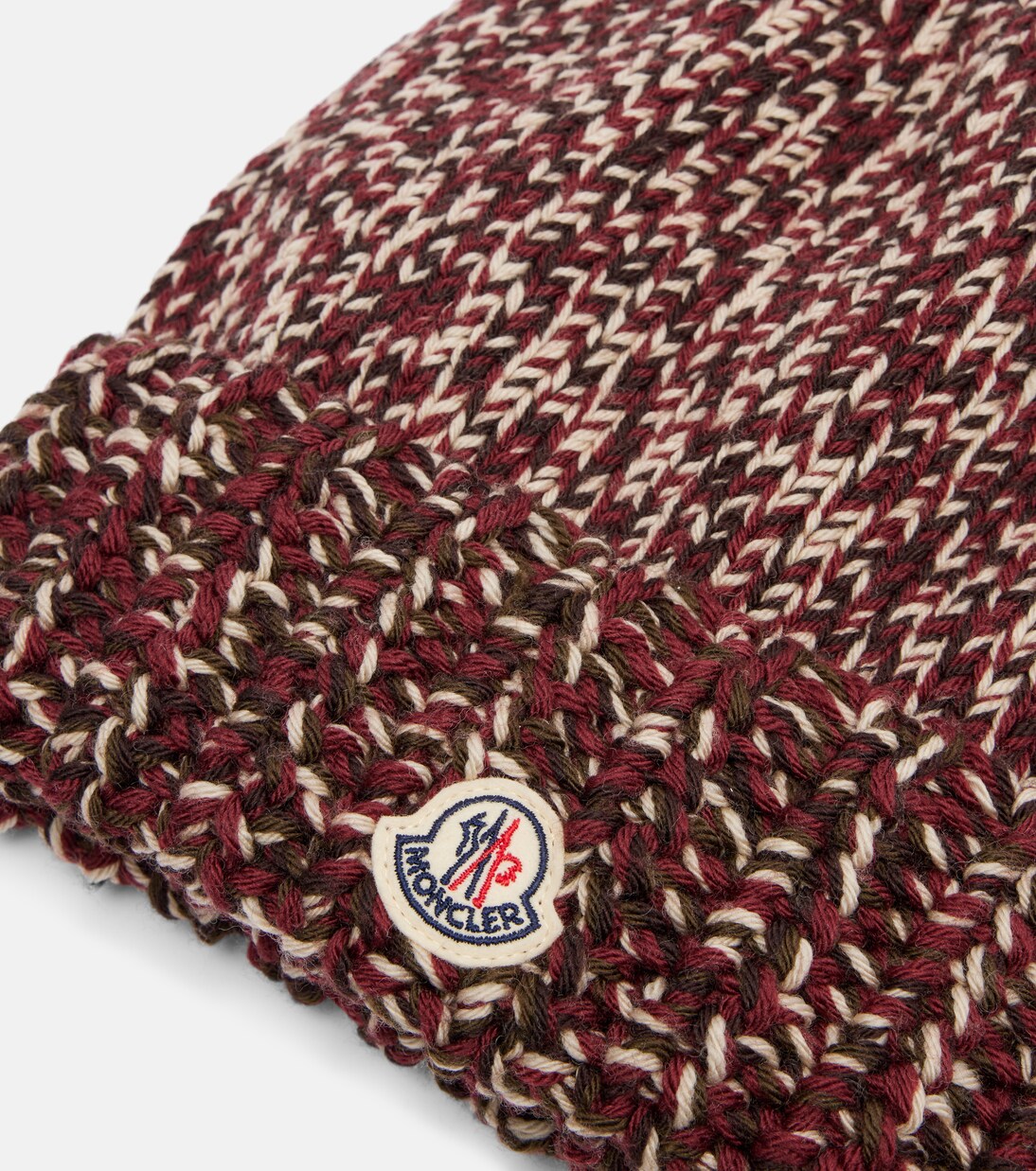 Mouliné wool-blend beanie | Moncler