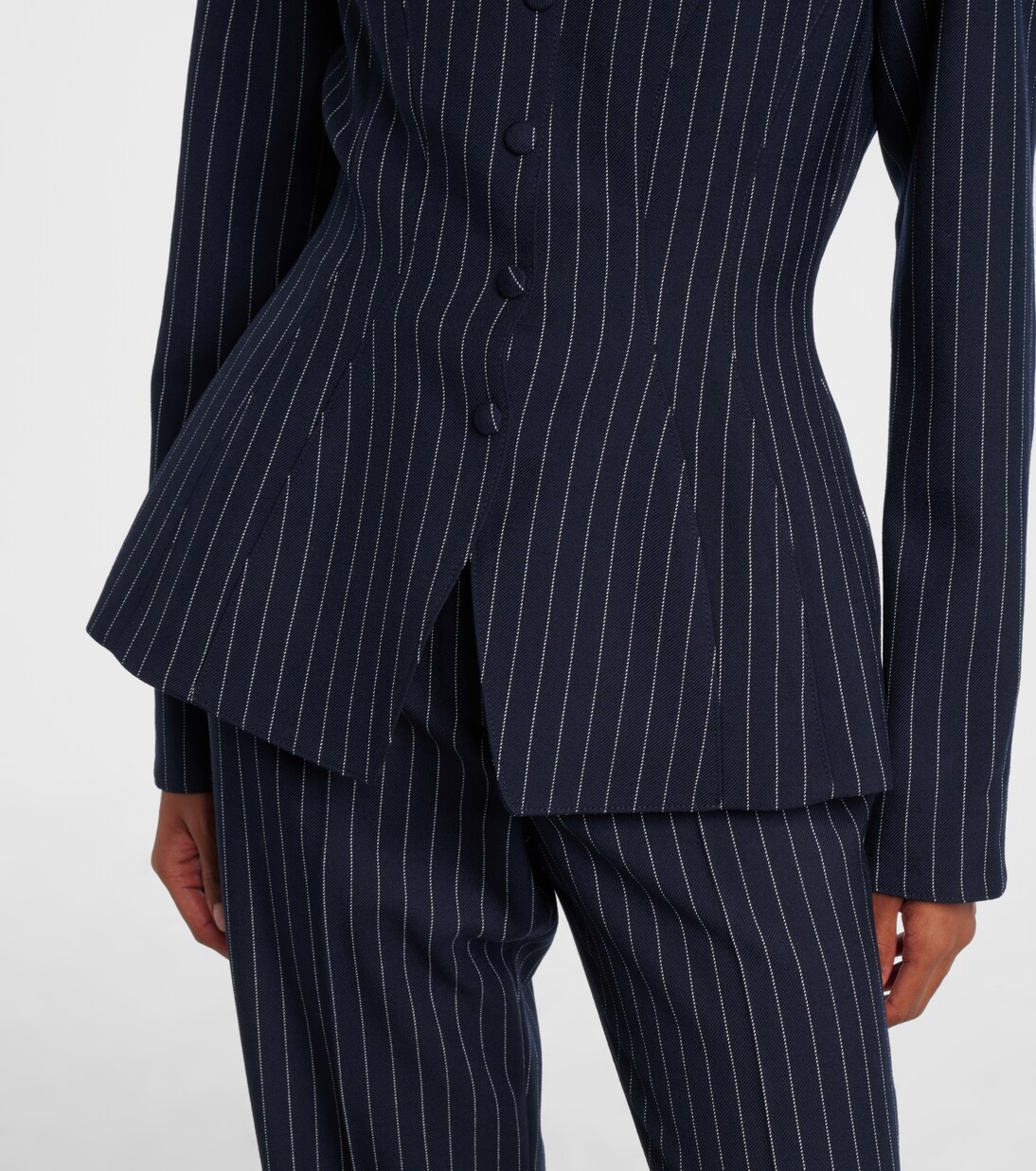 re/edit Les Salades wool jacket | Mugler