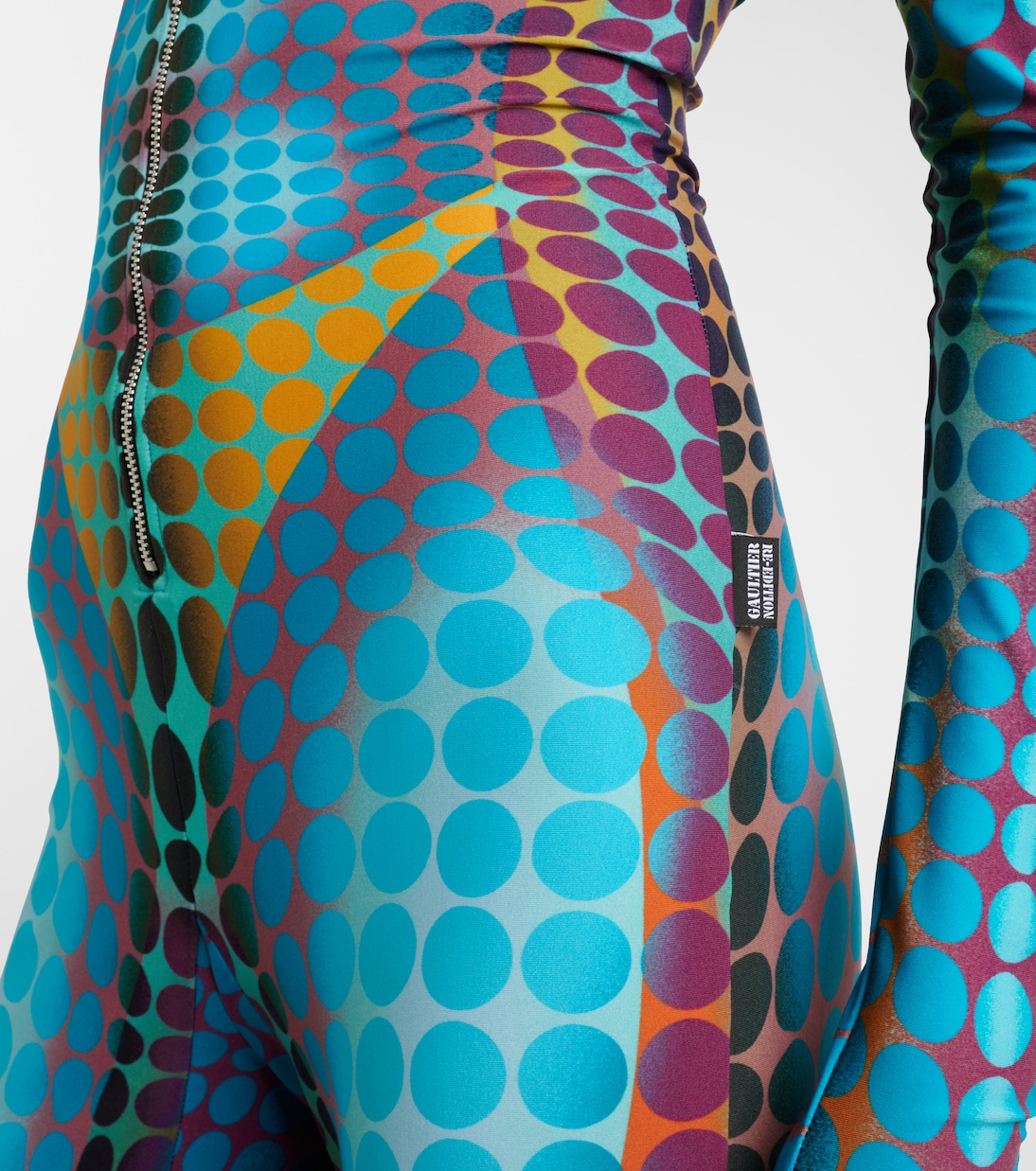 Printed hooded jumpsuit | Jean Paul Gaultier