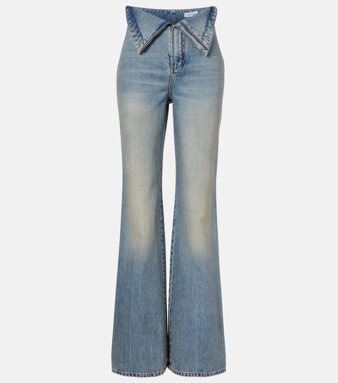 High-Rise Wide-Leg Jeans | McQueen