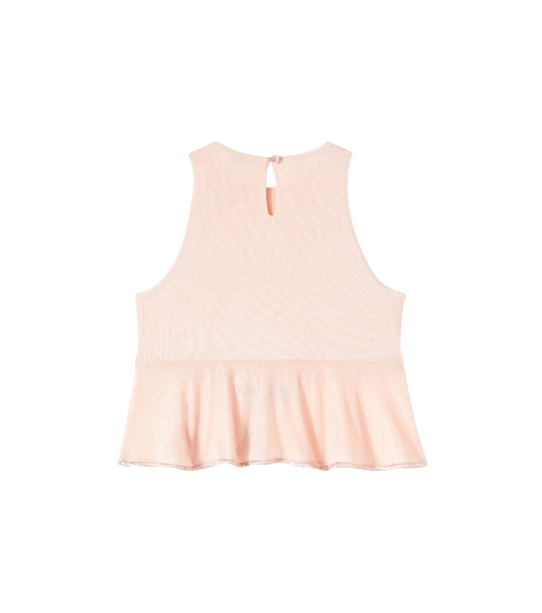 Bow-detail tulle top | Oséree Kids