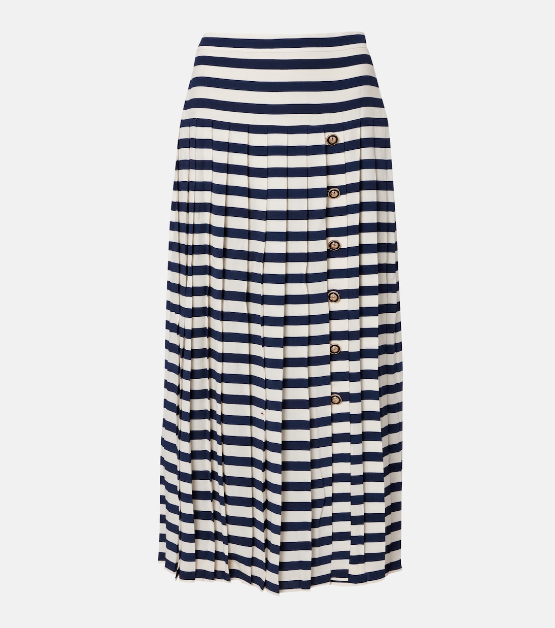 Lea striped midi skirt | Rixo