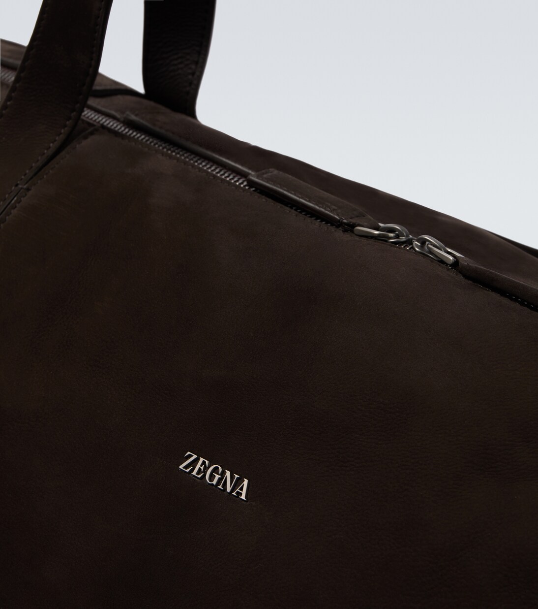 Leather duffel bag | Zegna