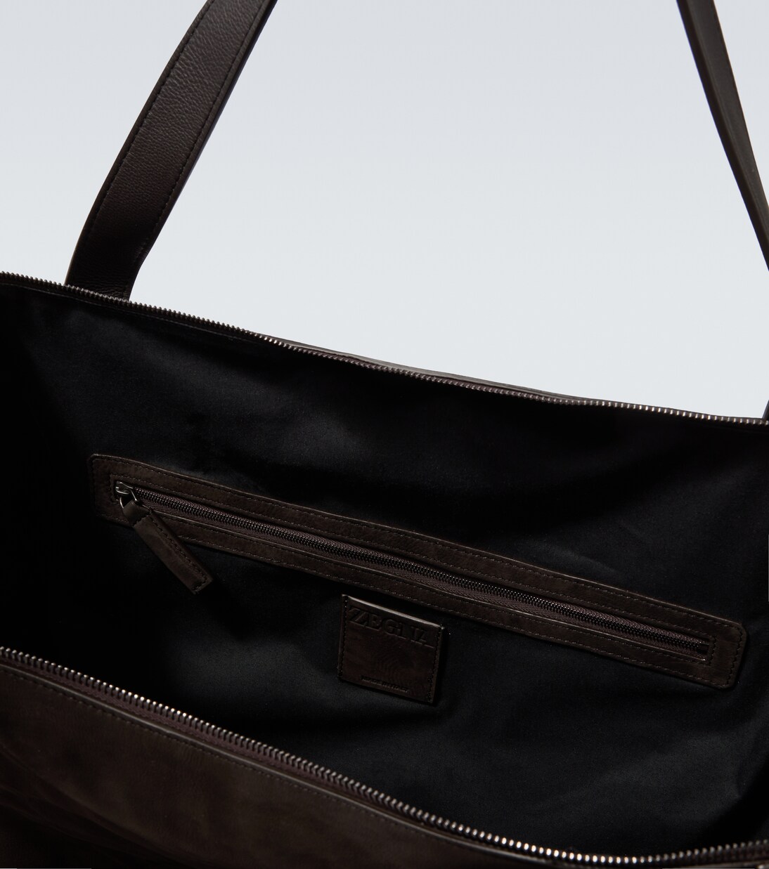 Leather duffel bag | Zegna