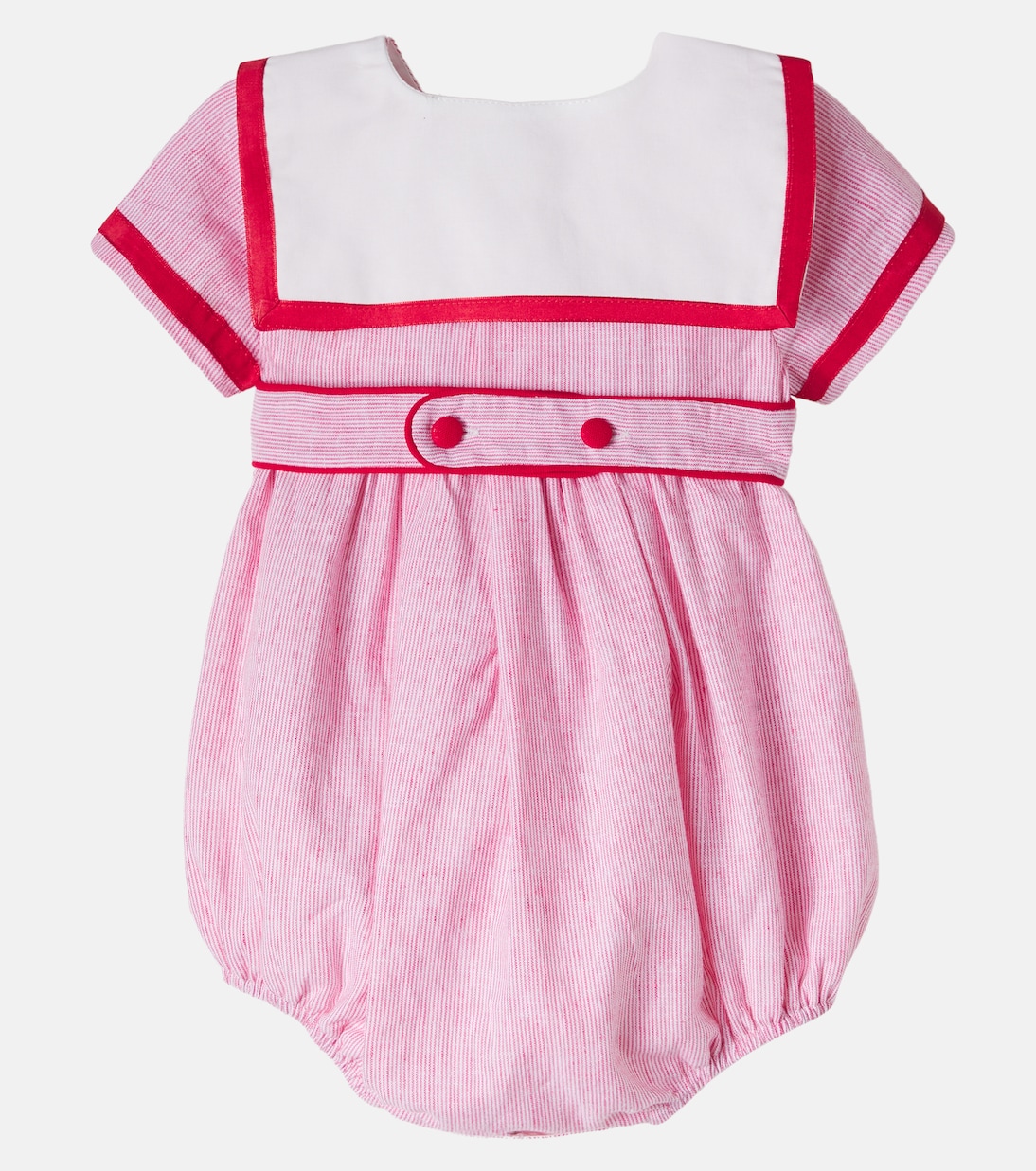 Baby Lawrence cotton and linen playsuit | Pepa London