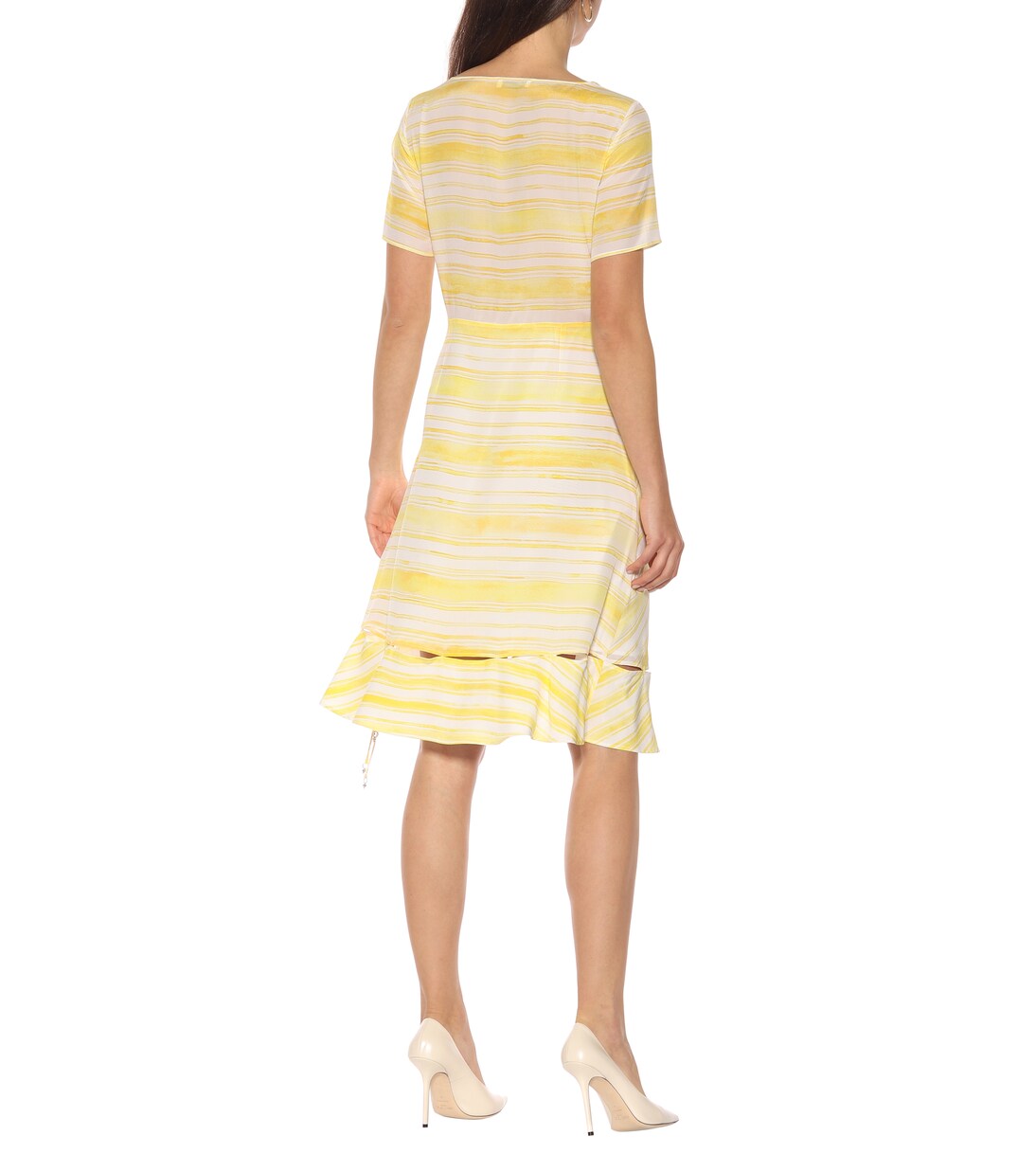 Robe en soie rayée | Altuzarra