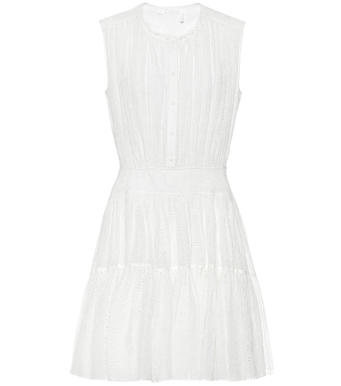 Miniabito in cotone e seta | Chloé