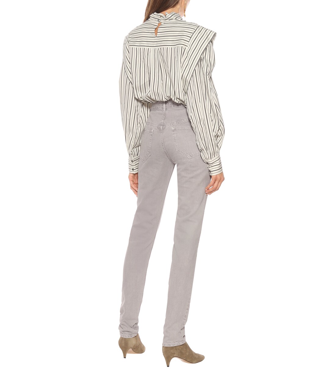 Jeans ajustados Dominic tiro alto | Isabel Marant